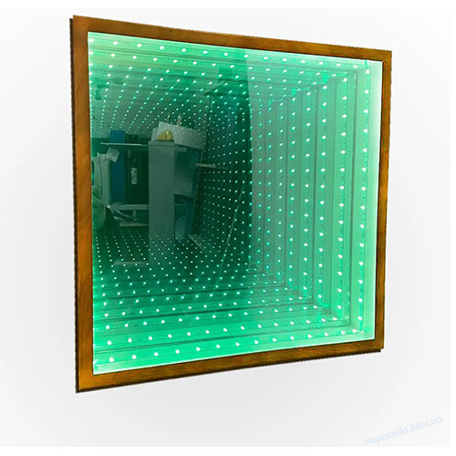 Световая панель « 3D зеркало Бесконечность» 50см со стеклом ✅ хорошие характеристики Световая панель « 3D зеркало Бесконечность» 50см со стеклом ✅ хорошие характеристики фото1