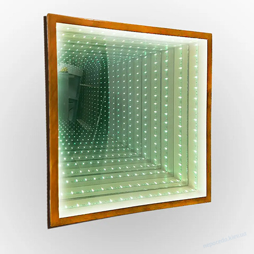 Световая панель « 3D зеркало Бесконечность» 50см со стеклом ✅ хорошие характеристики Световая панель « 3D зеркало Бесконечность» 50см со стеклом ✅ хорошие характеристики фото6