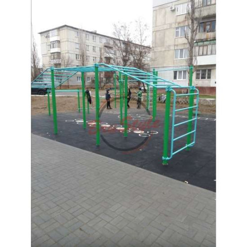 Рукохід-сходи на спортивний майданчик ✅ хороші характеристики Рукохід-сходи на спортивний майданчик ✅ хороші характеристики фото2