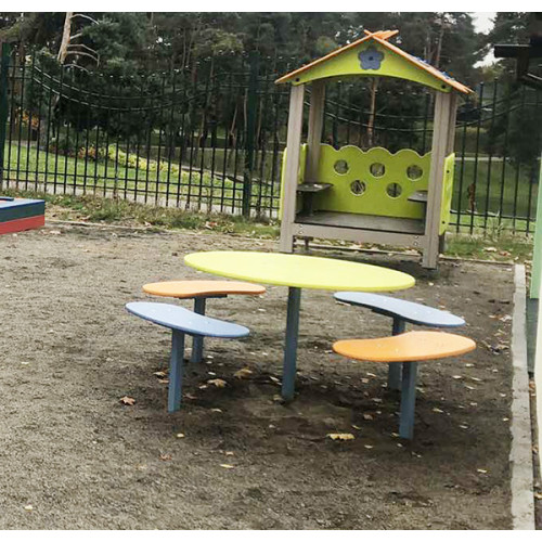 Пісочний столик Дитинство дитячий ігровий на майданчик ✅ хороші характеристики Пісочний столик Дитинство дитячий ігровий на майданчик ✅ хороші характеристики фото4