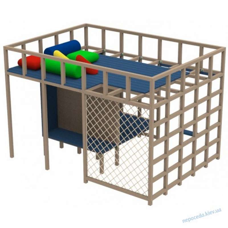 Возможная расцветка детского игрового комплекса